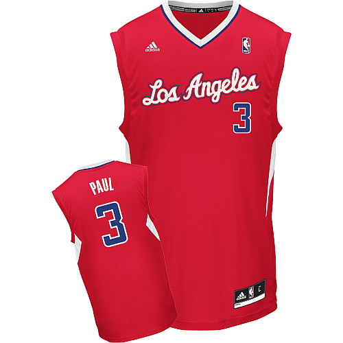 New Los Angeles Clippers Chris Paul CP3 Revolution 30 Swingman Road Adidas Jersey